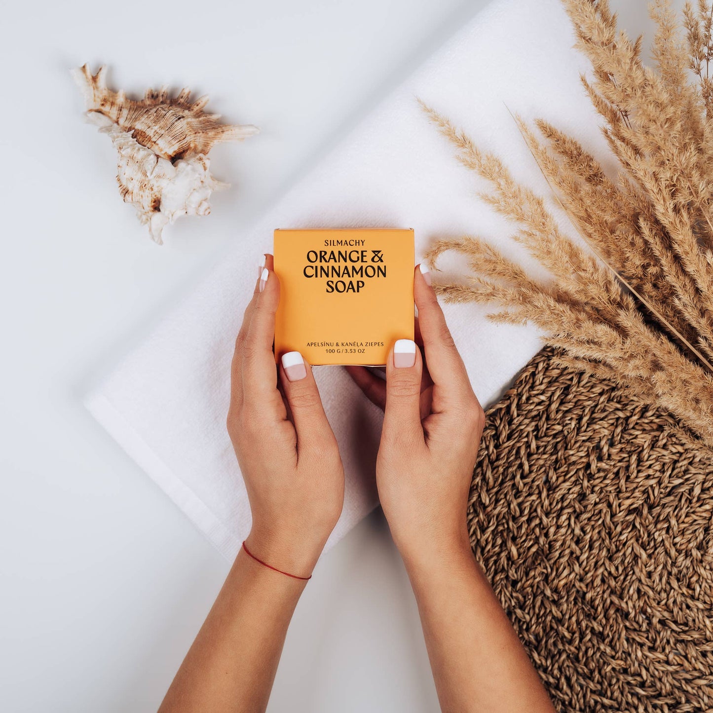 SILMACHY cosmetics | Orange & Cinnamon Soap