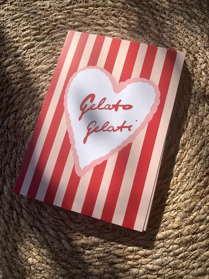 Ute Arnold | Postkarte Gelato Gelati