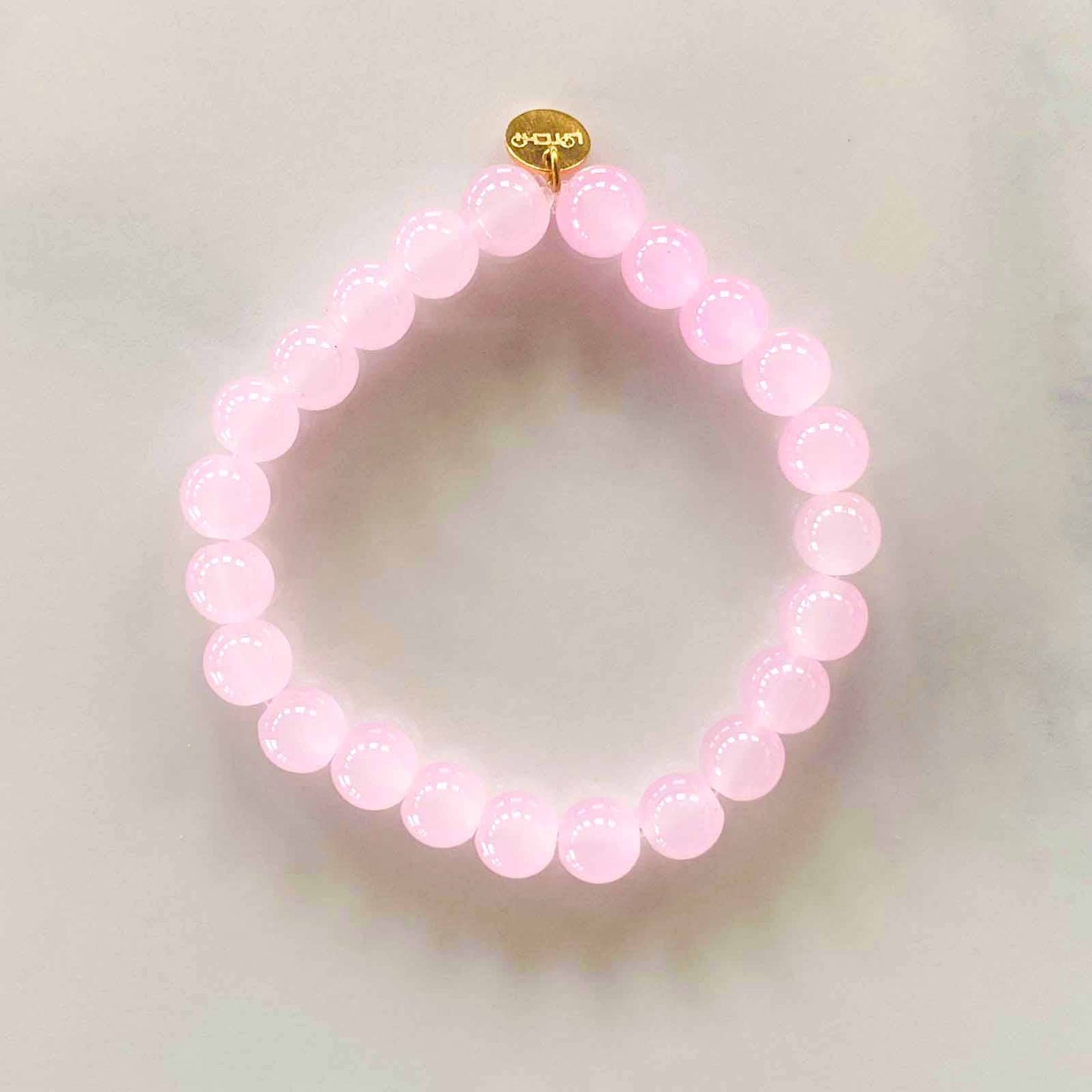 LITCHI | Jellybeans-Perlen Armband Rosa
