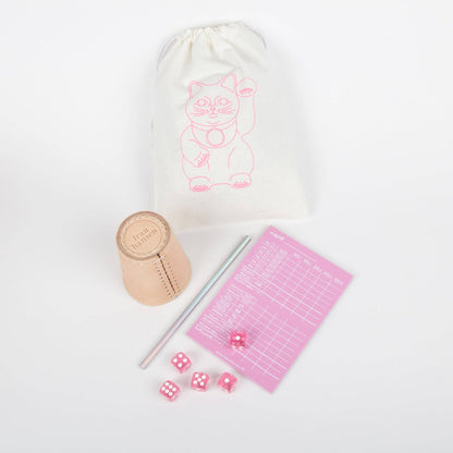 Frau Hansen | Würfelspiel Rosa 5er Set