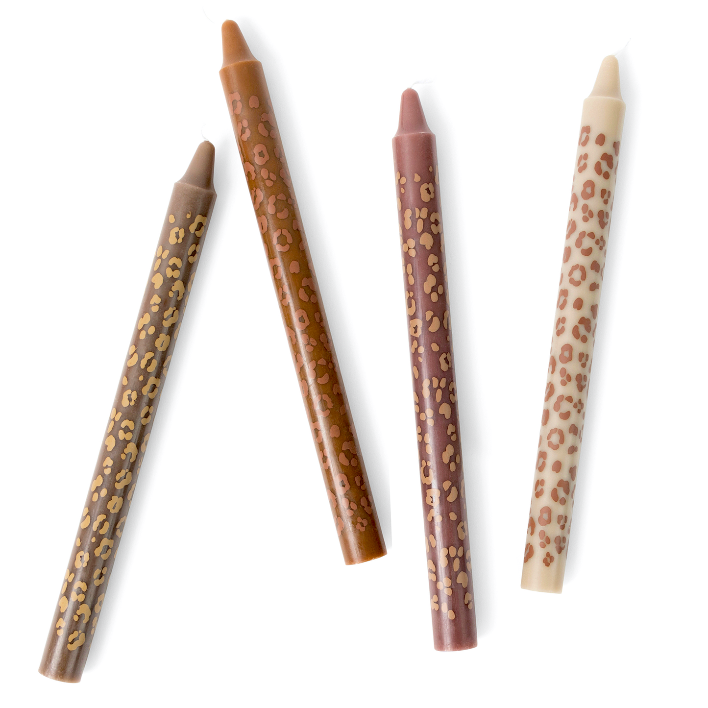 Palette Amsterdam | Designkerzen im 4er Set - Wilde Romanze