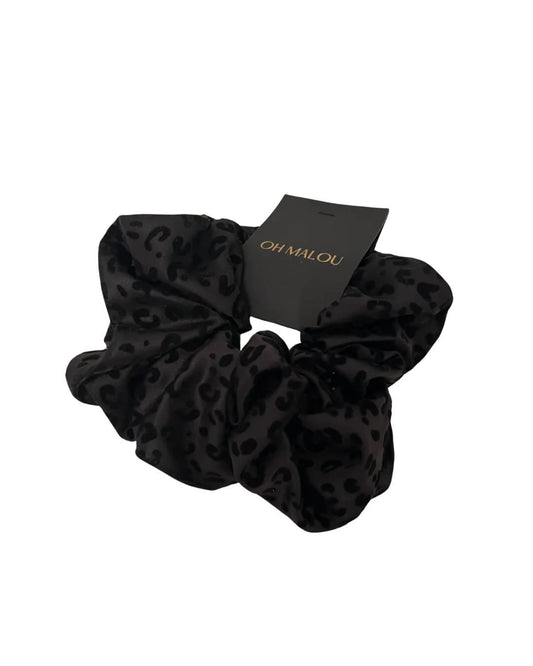 Oh Malou | Scrunchie Big Size Leo Black