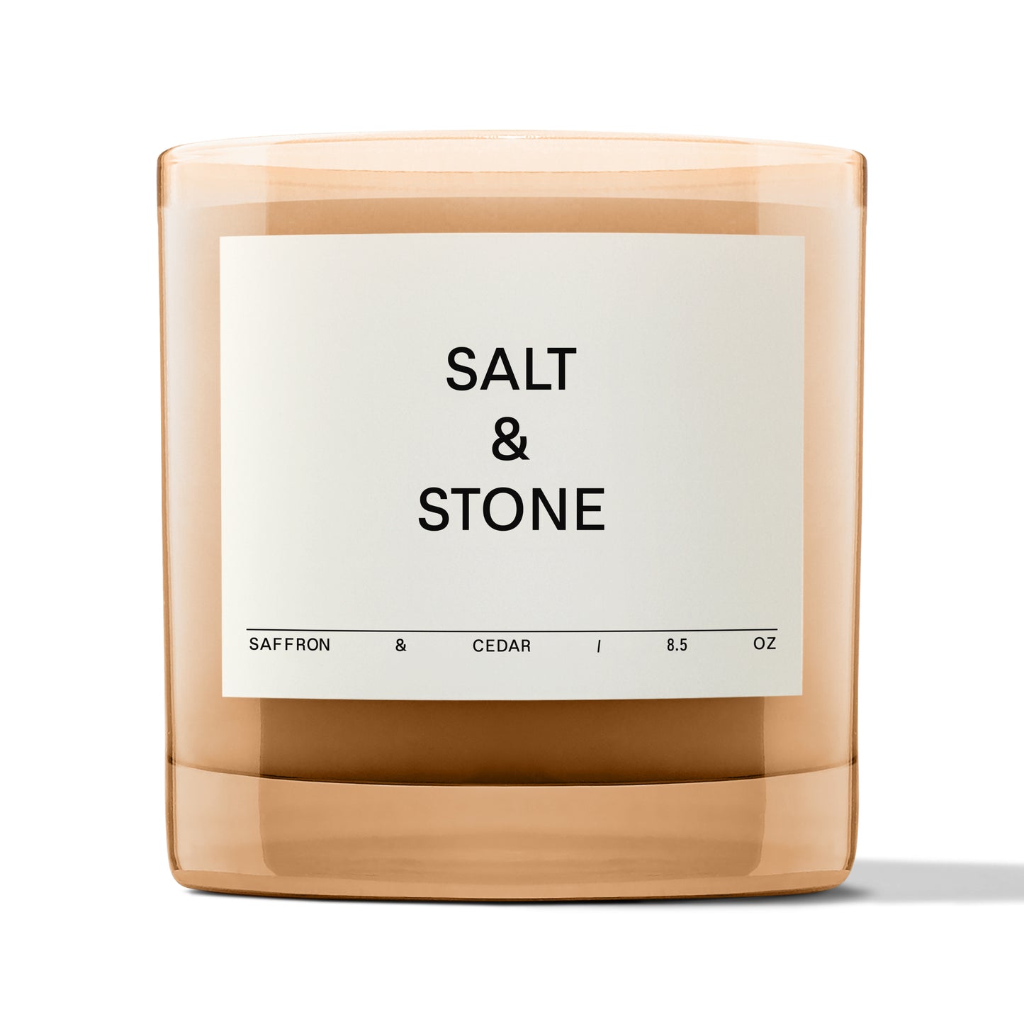 Salt & Stone | Kerze Saffron & Cedar
