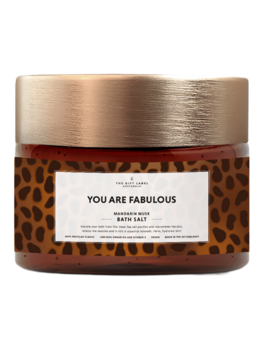 The Gift Label | Bath Salt - You Are Fabulous