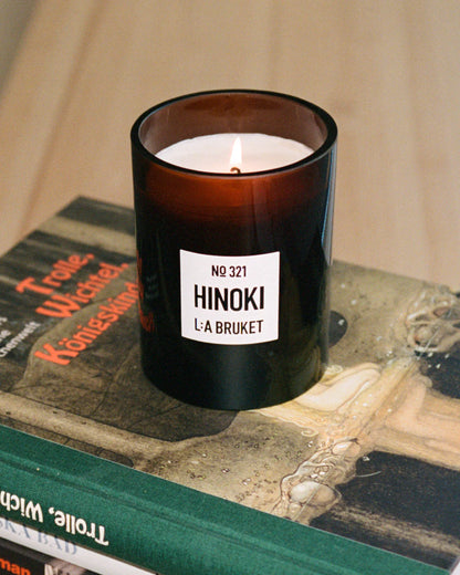 L:a Bruket | 321 Candle 260g - Hinoki