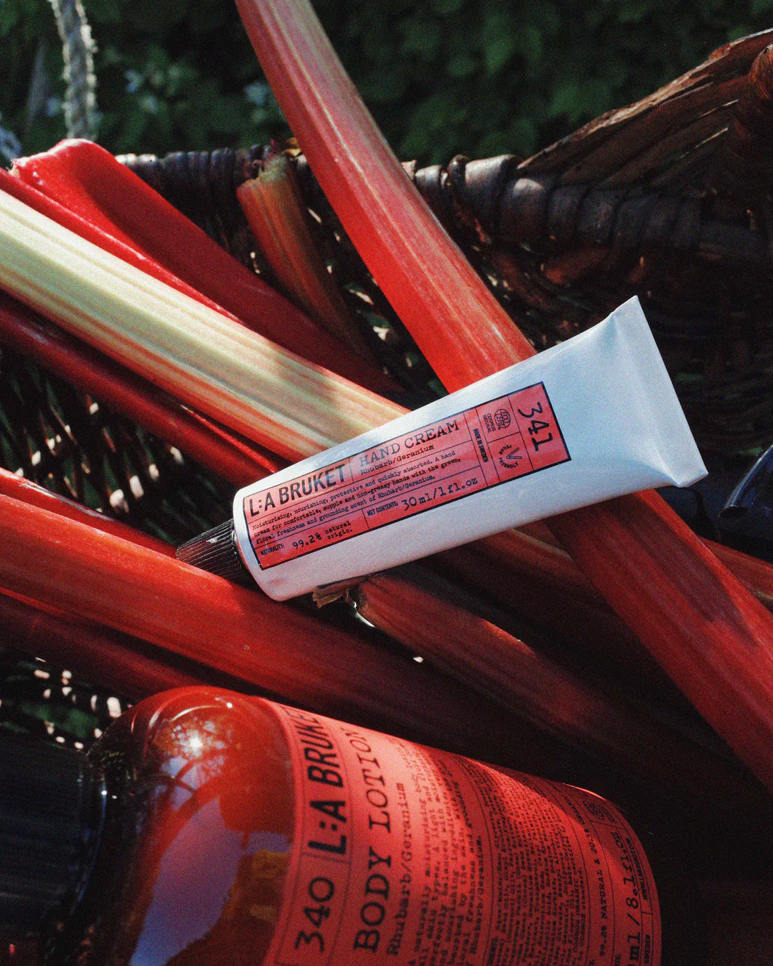 L:a Bruket | 241 Hand Cream 30ml  - Rhabarber & Geranie