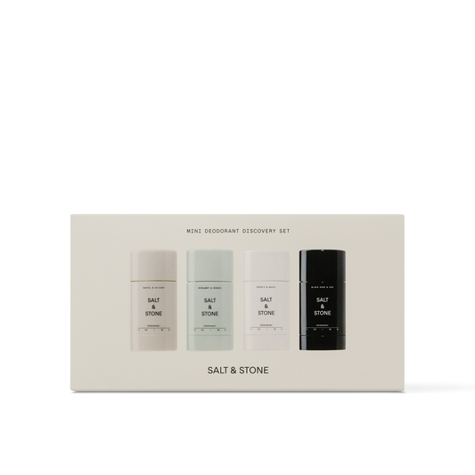 Salt & Stone | Mini Discovery Deodorant Set