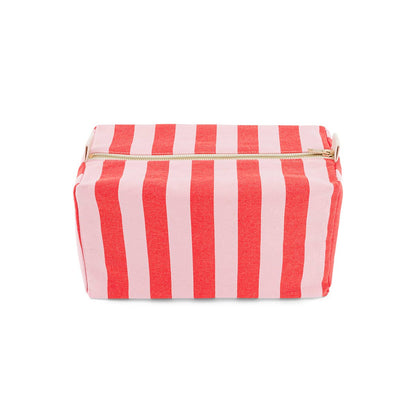 Rose in April | Vic Kosmetiktasche Rot/Rosa