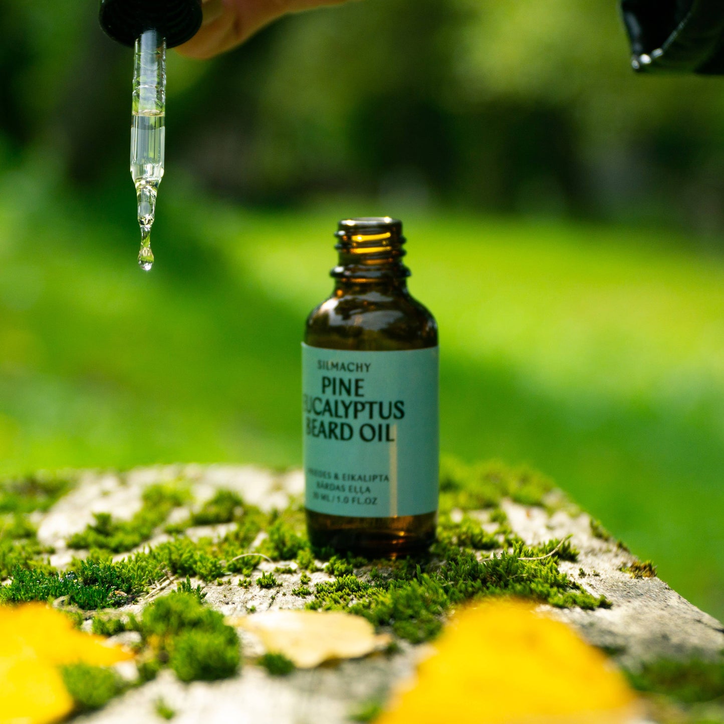 SILMACHY cosmetics | Bartöl mit Kiefer & Eukalyptus
