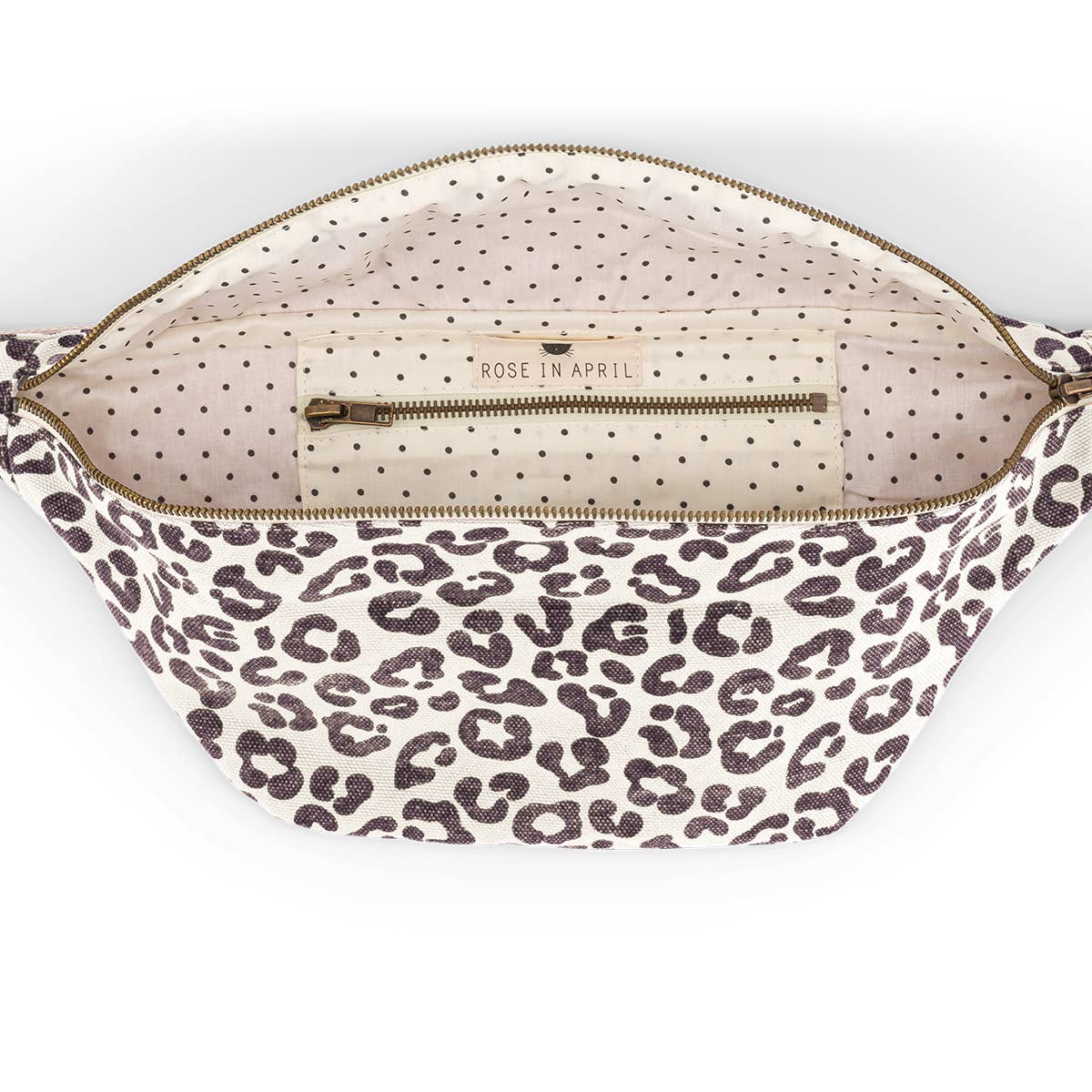 Rose in April | Gürteltasche Leopardenrint