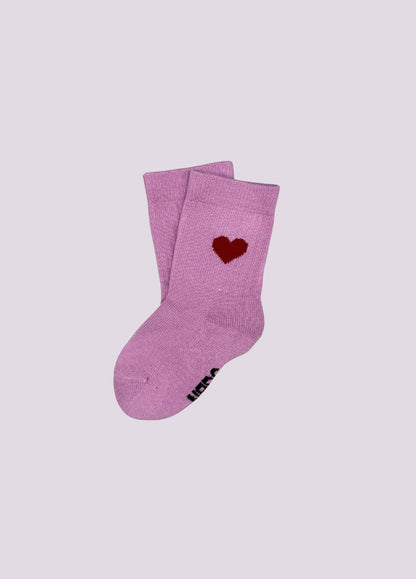 No Bad Days Club | Herz Socken Pink