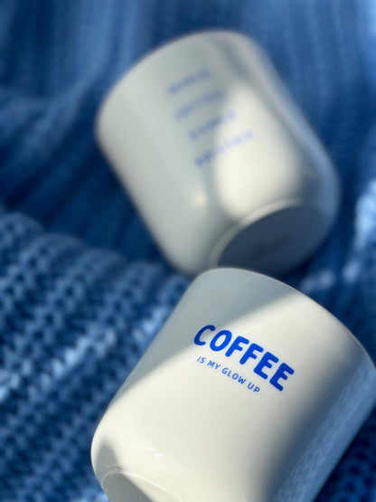Goldscherben | Tasse Coffee is my Glow up