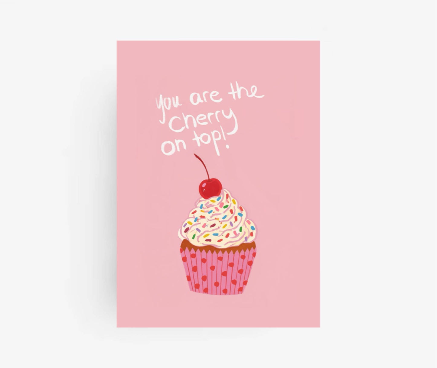 Ute Arnold | Postkarte You are the cherry on top