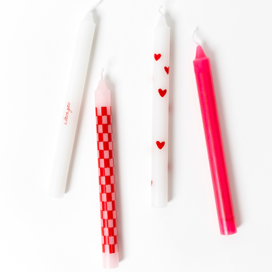 Palette Amsterdam | Designkerzen im 4er Set - Perfect Match