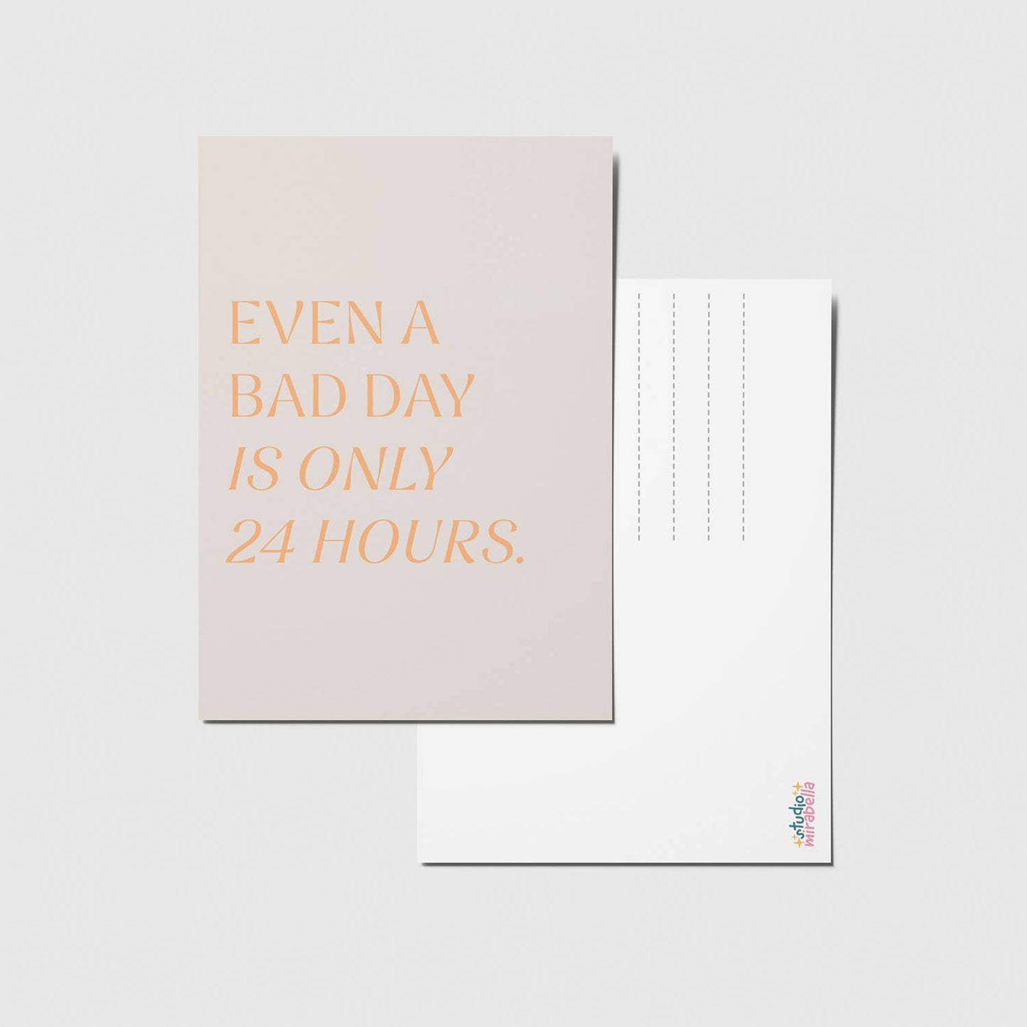 studio mirabella | Postkarte 24 Hours