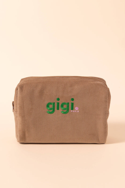 MY NAME IS GIGI PARIS | Kosmetiktasche Mokka Mousse