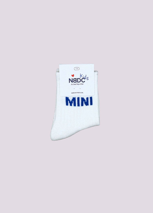No Bad Days Club | Socken MINI Blau