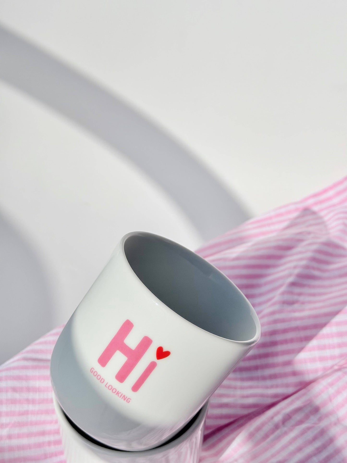 Goldscherben | Tasse Hi Good Looking