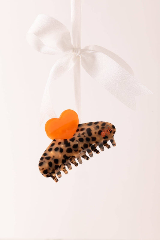 MY NAME IS GIGI PARIS | Hair Clip Mandarine Heart