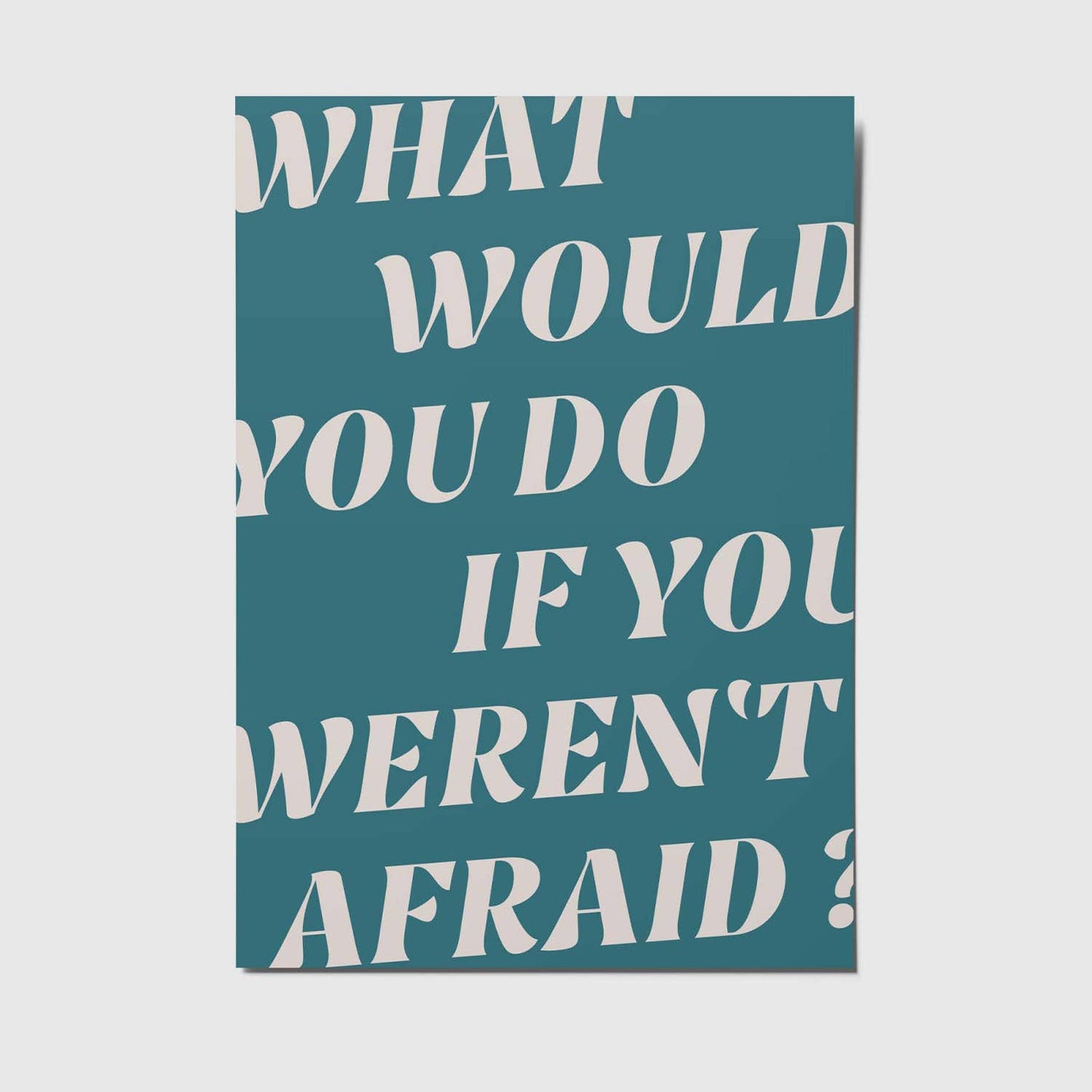 studio mirabella | What would you do Postkarte 