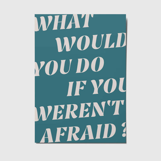 studio mirabella | What would you do Postkarte 