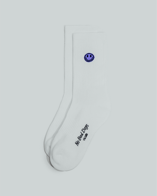 No Bad Days Club | Socken ,,Smiley Lavender''