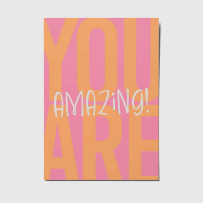 studio mirabella | Postkarte You are amazing