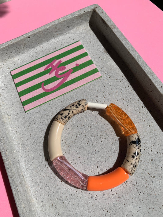 Ute Arnold | Armschmuck Orange Water