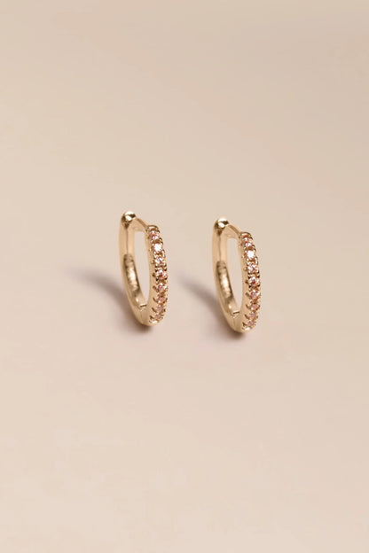 Waekura | Ohrringe Mini Creoles Champagne