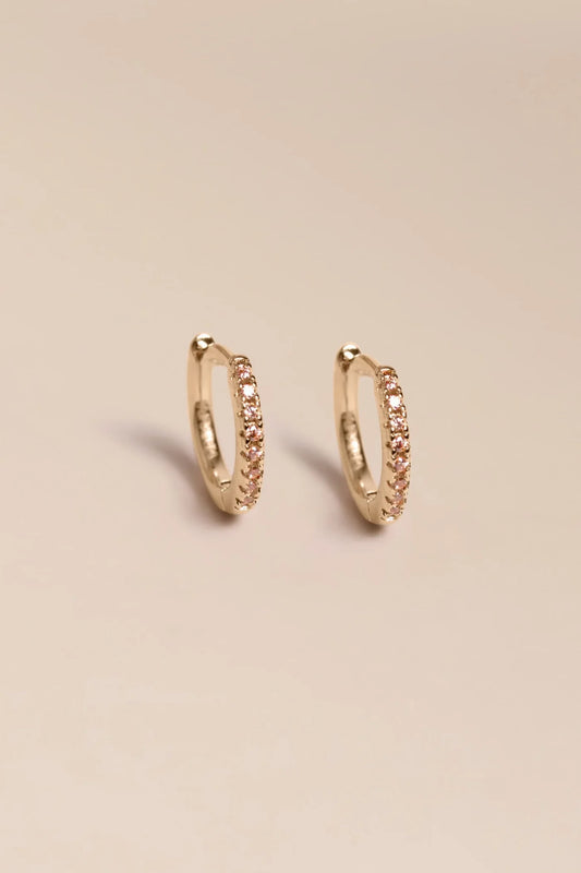 Waekura | Ohrringe Mini Creoles Champagne