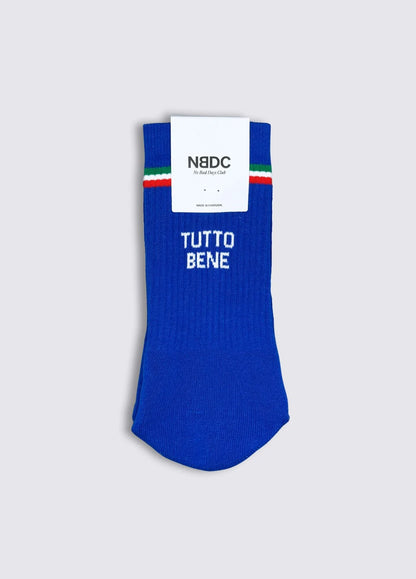 No Bad Days Club | Socken Tutto Bene BLAU