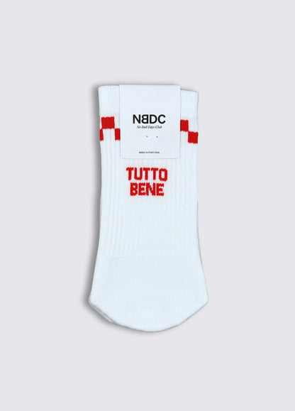 No Bad Days Club | Socken Tutto Bene ROSSO