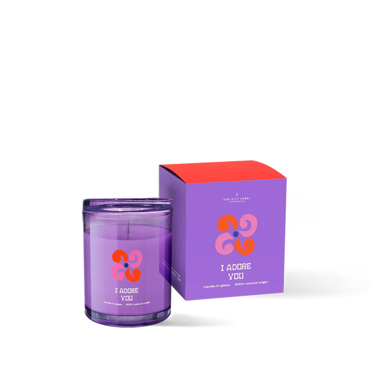 The Gift Label | Candle 200g - I Adore You